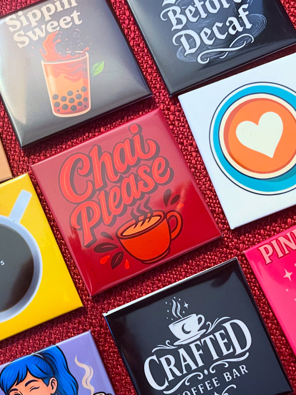 Order Custom Square Magnets - 2"x2"