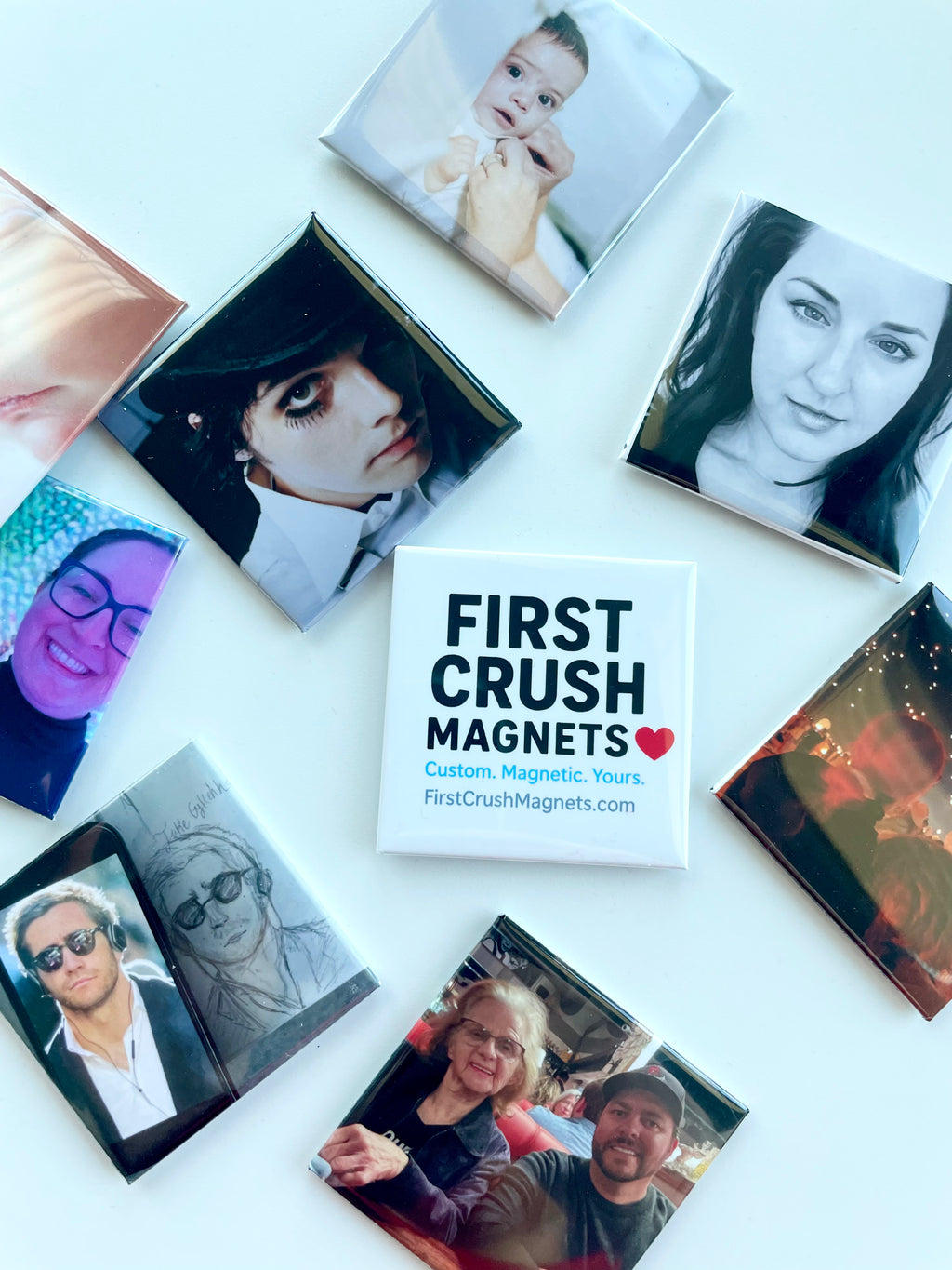 Order Custom Square Magnets - 2"x2"