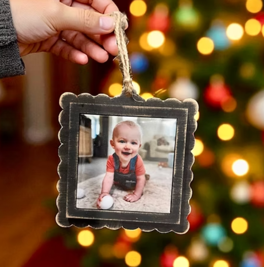 Custom Photo Christmas Ornaments