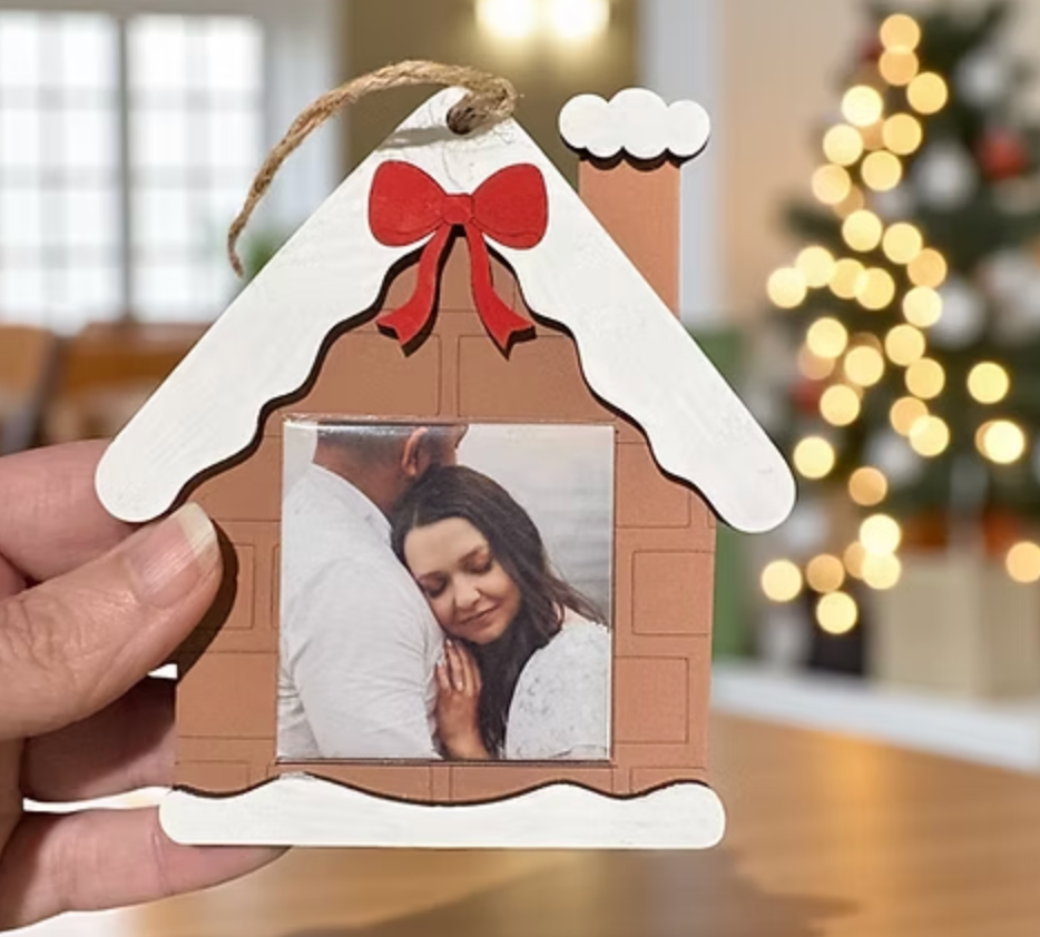 Custom Photo Christmas Ornaments