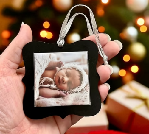 Custom Photo Christmas Ornaments
